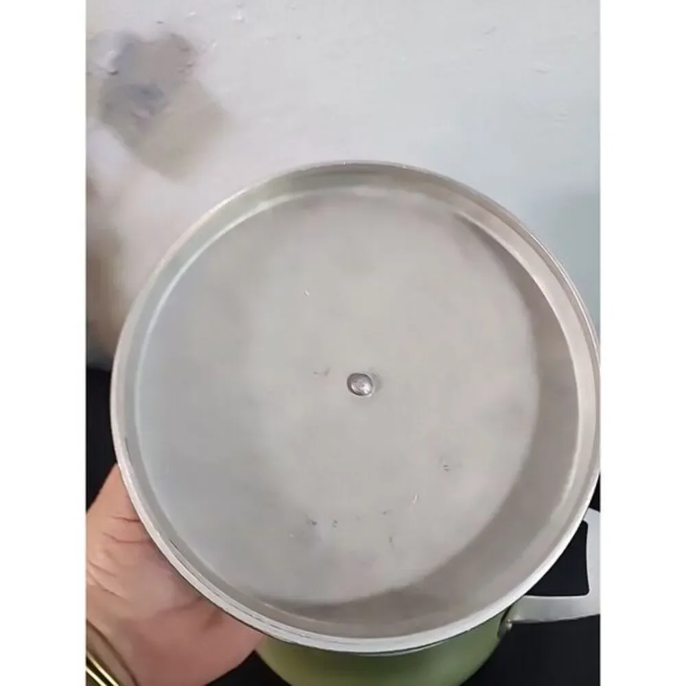 Vintage Regal Quality Aluminum Pan  Dutch Oven Stock Pot‎ with Lid Avocado Green